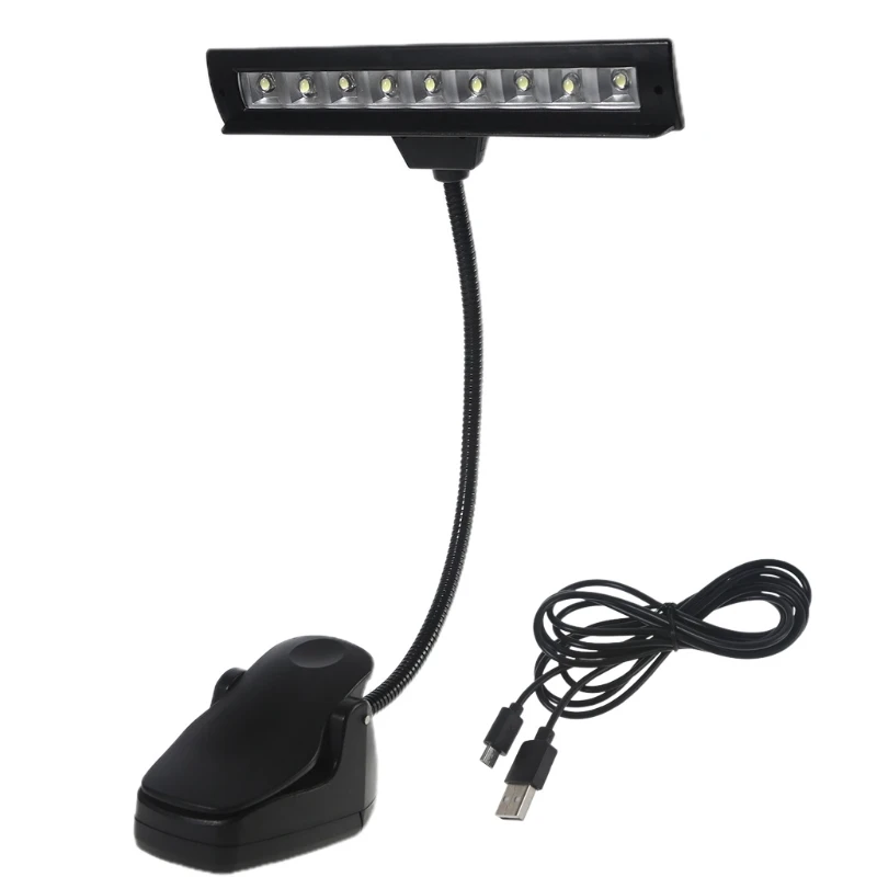 Светодиодная настольная лампа J60A с гибкой фотолампой для спальни офиса