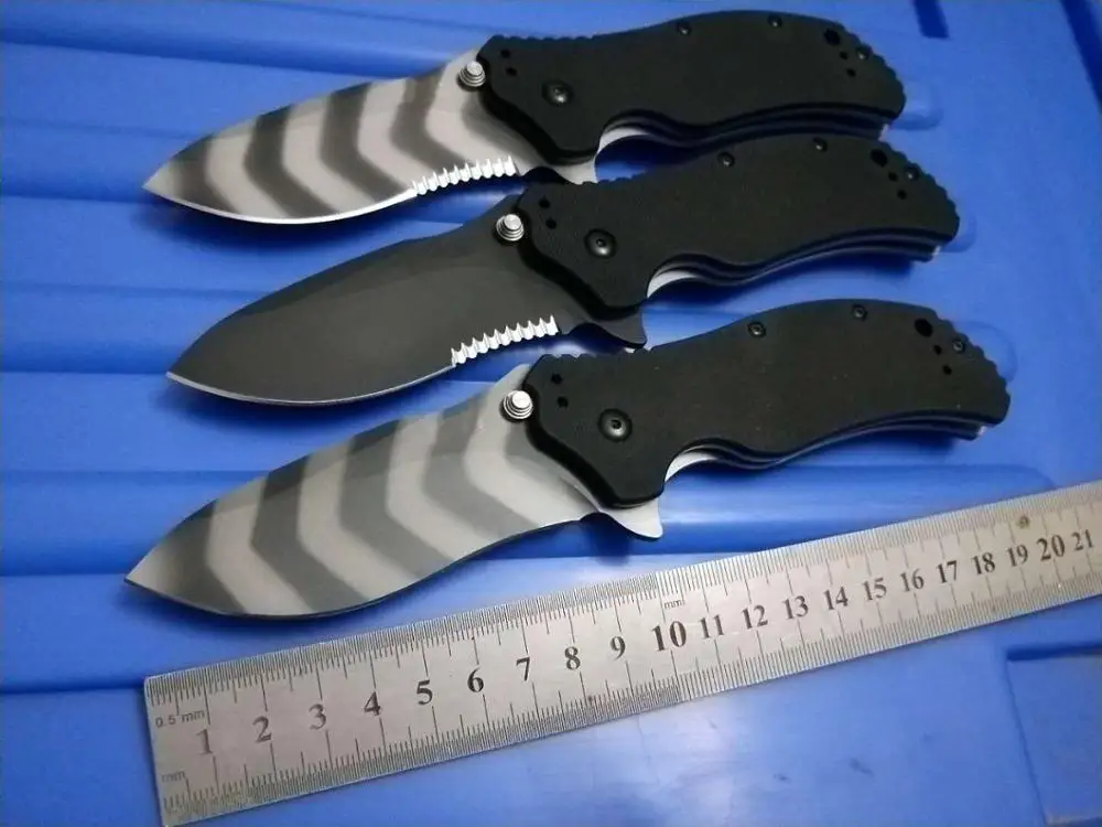 EF ZT Складной Ножи нулевой допуск ZT0350 S30V лезвие/G10 ручка складной нож для охоты и