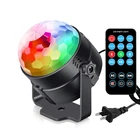 Освещение для диджеев, вечевечерние, проектирование дискотек шар KTV, лампа USB, светодиодный светильник RGB 3 Вт, ЕС, США, сценический светильник DMX, Подвижная головка, УФ-лампа для стен, подсветка