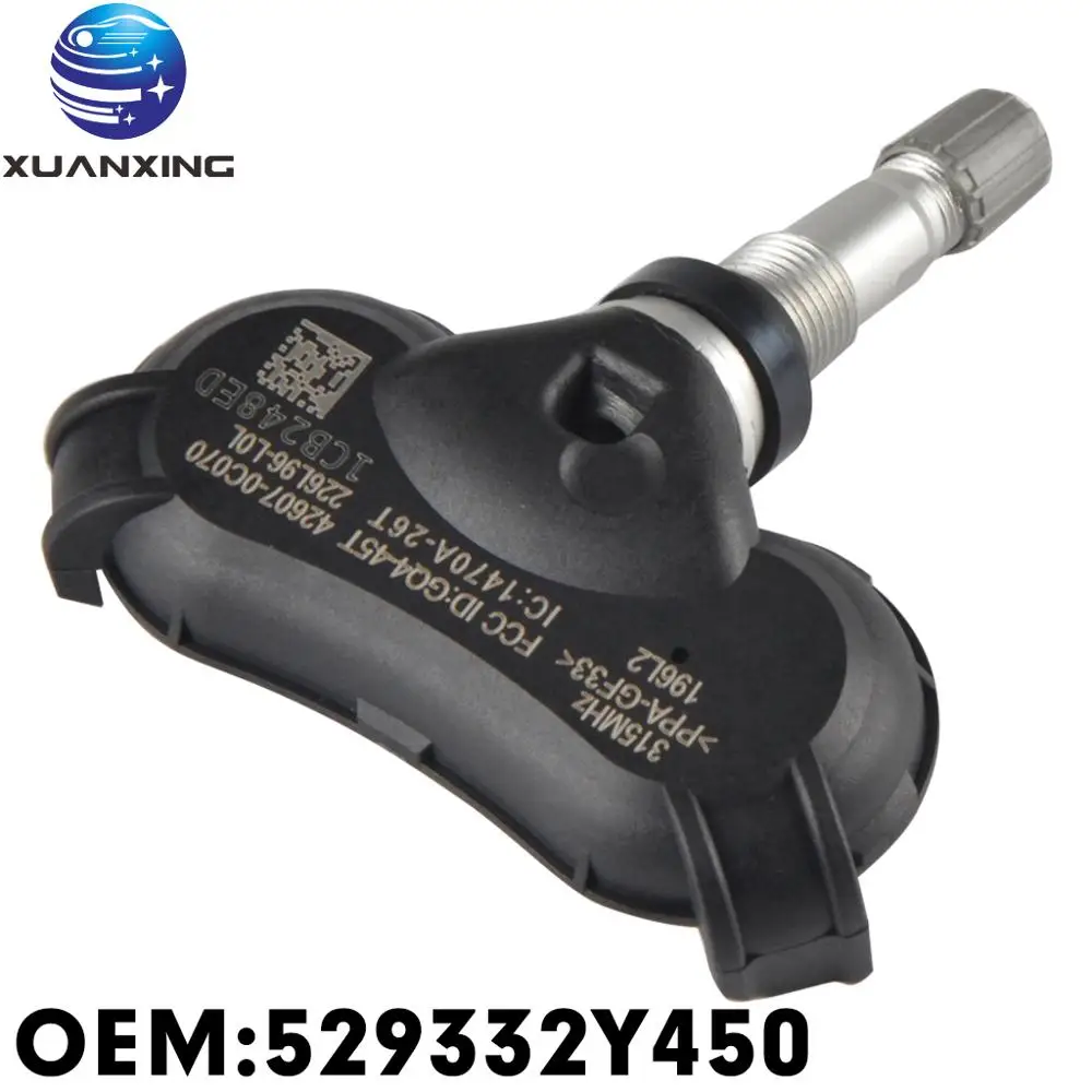 Датчик давления в шинах система контроля TPMS 433 МГц для Hyundai ix35 Tucson Kia Borrego Sportage 52933