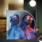 Живопись на холсте Pnl Two frares, настенный художественный плакат, картина для украшения дома в гостиной