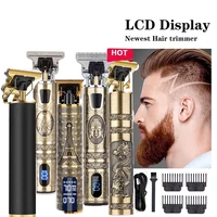 t9 electric hair trimmer cordless shaver beard trimmer 2022 hair cutting machine for men electric shaver 0mm new tools
