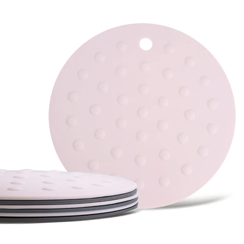 

1pcs Kitchen Household Non-slip Silicone Heat Insulation Pad Tea Cup Bowl Butterfly Plate Placemat Round Anti-scalding Pad