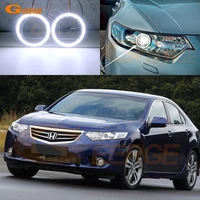 for honda accord viii euro facelift 2012 2015 excellent ultra bright cob led angel eyes halo rings day light