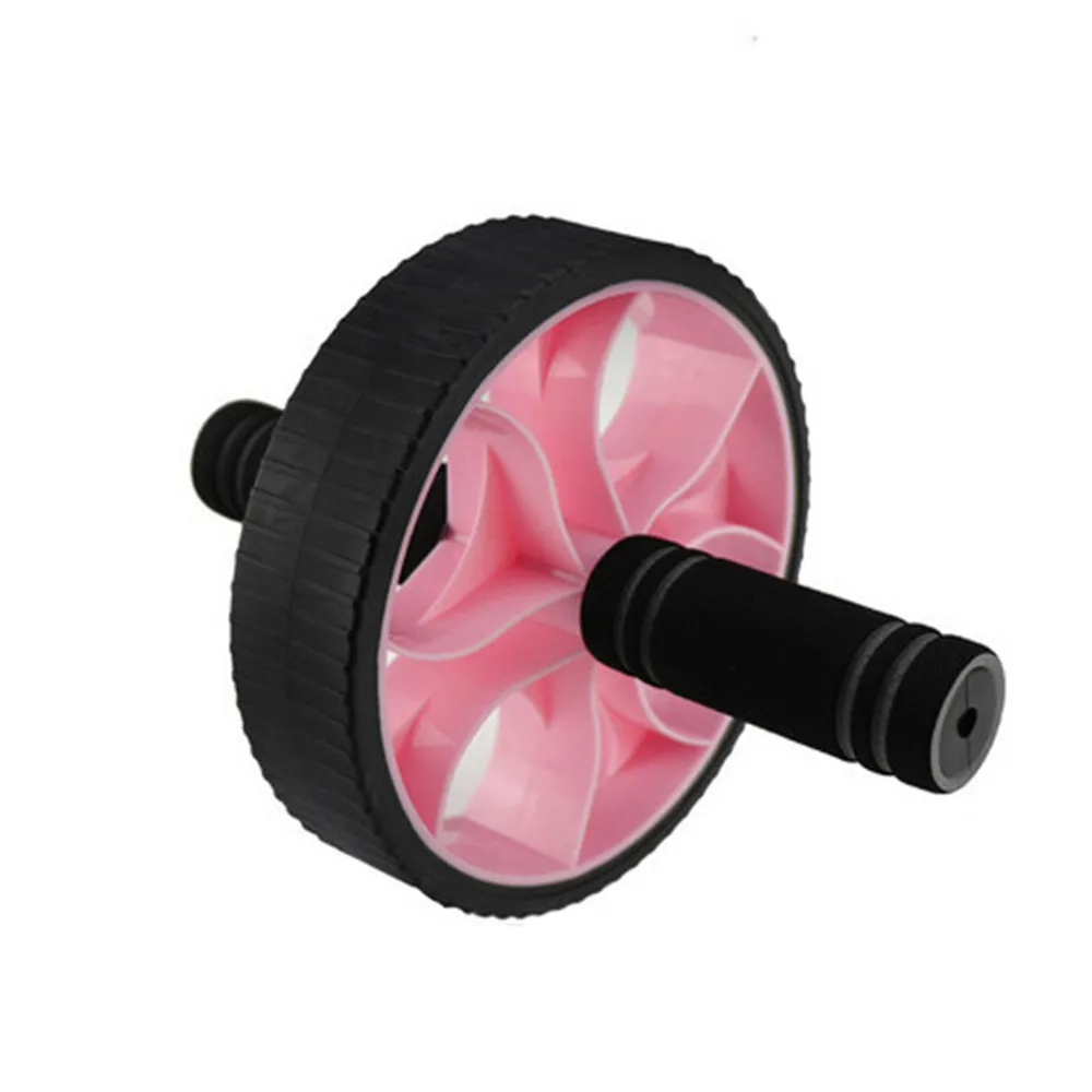 

2020Muscle Exercise Equipment Home Fitness Equipment Double Wheel Abdominal Power Wheel Ab Roller Gym Roller Trainer Training
