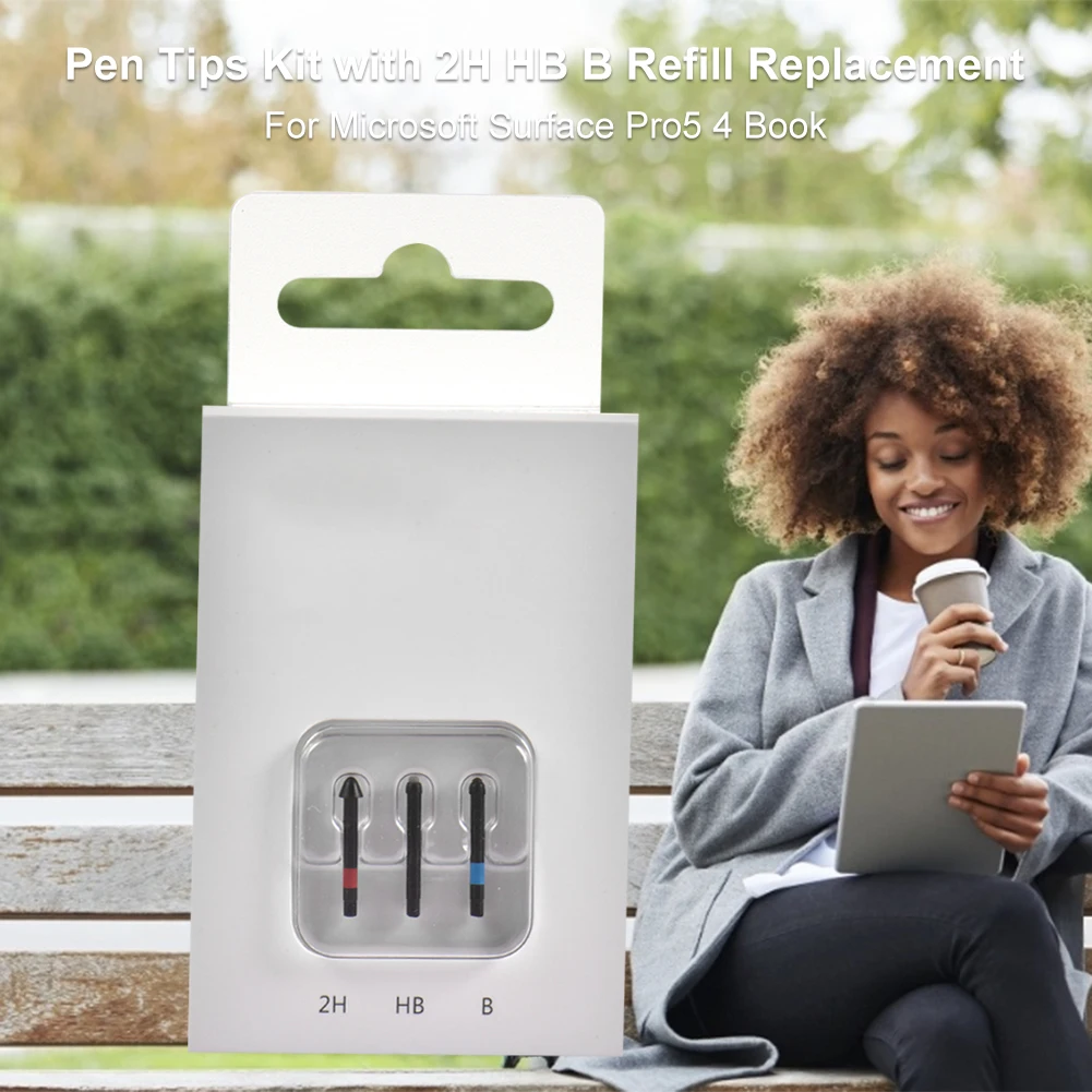 Набор наконечников для ручек с 2H HB B сменный блок microsoft Surface Pro5 4 Book | Компьютеры и