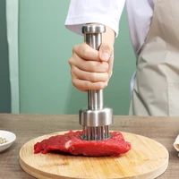 kitchen cooking tools meat tenderizer tool pounder gadgets stainless steel steak hammer mallet needle loose household pork chop