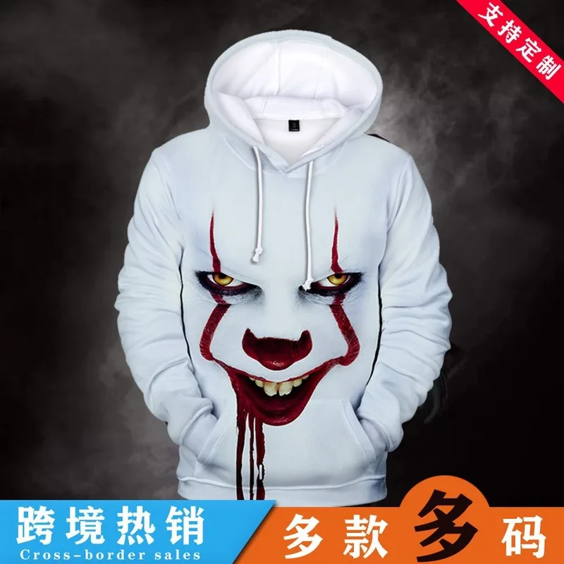 

Хит продаж IT chapter 2 3d Толстовка с капюшоном для мужчин/женщин модная повседневная Уличная одежда в стиле хип-хоп IT chapter 2 пуловер с капюшоном и ...