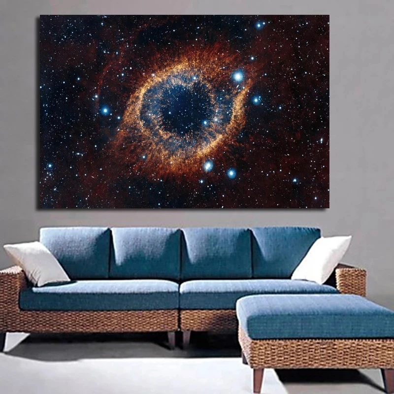 

Universe Space And Stars Starry Sky Planet Oil Painting on Canvas Posters and Prints Cuadros Wall Art Pictures For Living Room