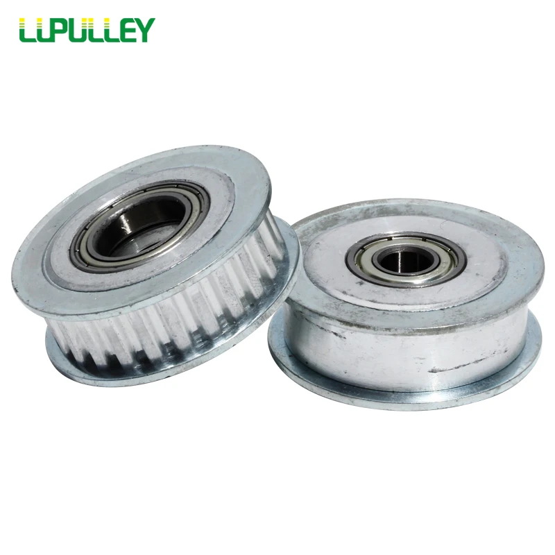 LUPULLEY XL 25T зубы зубчатый шкив без шаг оконченного отверстия 5/6/7/8/10/12/15 мм с 2 подшипники AF зубчатый шкив