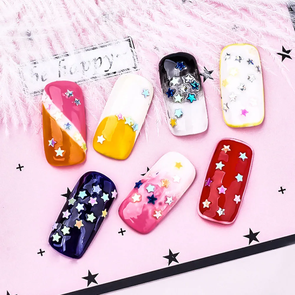 1 чехол со звездами Ослепительная геометрия голографические хлопья круглые