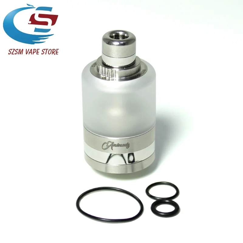 SXK Atto Mech Mod with Bastard RTA 316ss Style 18350/18650 Battery Vaporizer Mechanical 22mm vape | Электроника