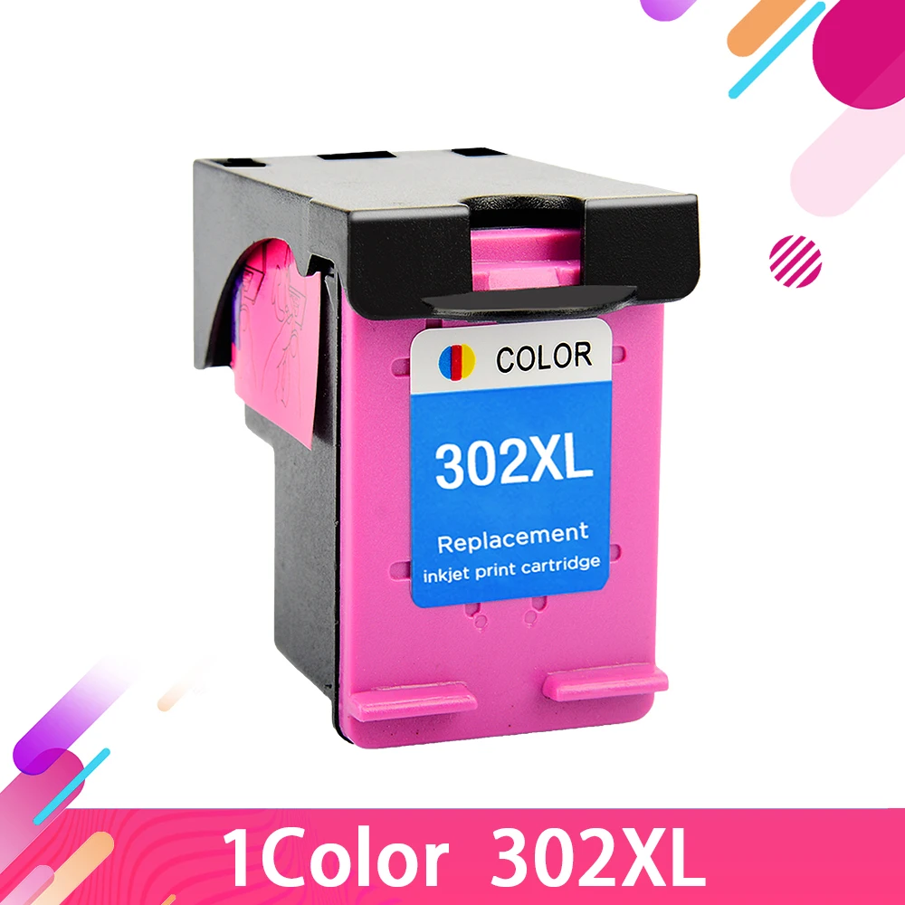 3PK(2BK 1Tri-color) 302XL Запасной картридж для hp 302xl 302 xl new Deskjet 1110 2130 2135 3630 officejet | Компьютеры