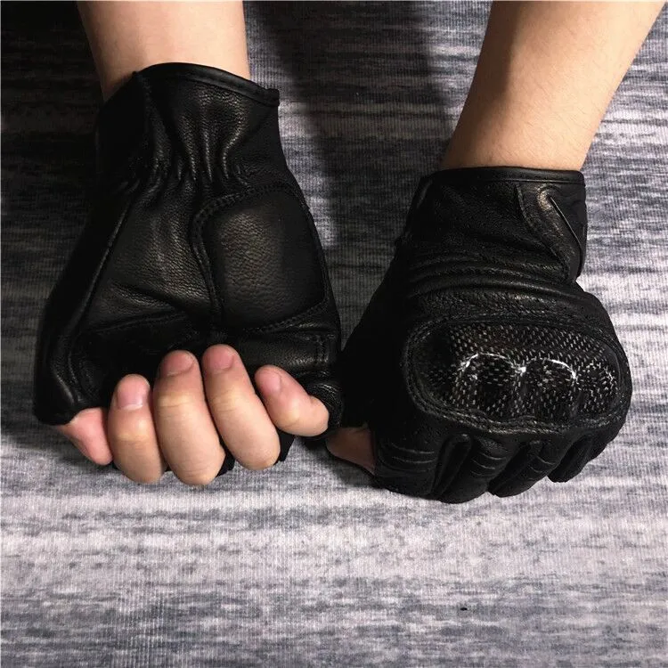 

MOTO Dainese Dennis CARBON Carbon Fiber Ventilation Half-Finger Gloves