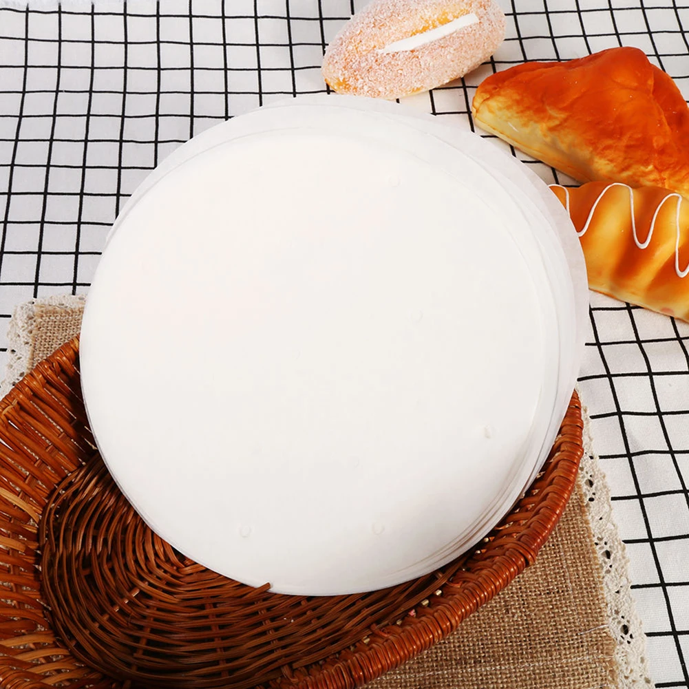 50 шт. Бамбуковая Пароварка Dim Sum бумага с антипригарным покрытием под паровой