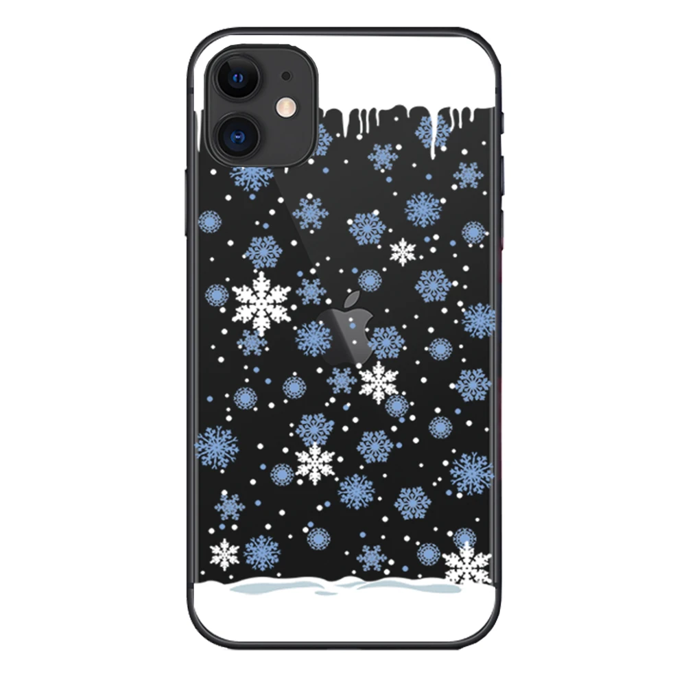 Снежный Мягкий силиконовый чехол для Apple iPhone 8 7 7Plus 6 6S Plus 5S SE 5C 4 чехол s iPhone X XS Max XR 11Pro Shell Рождество лучший - Цвет: 05