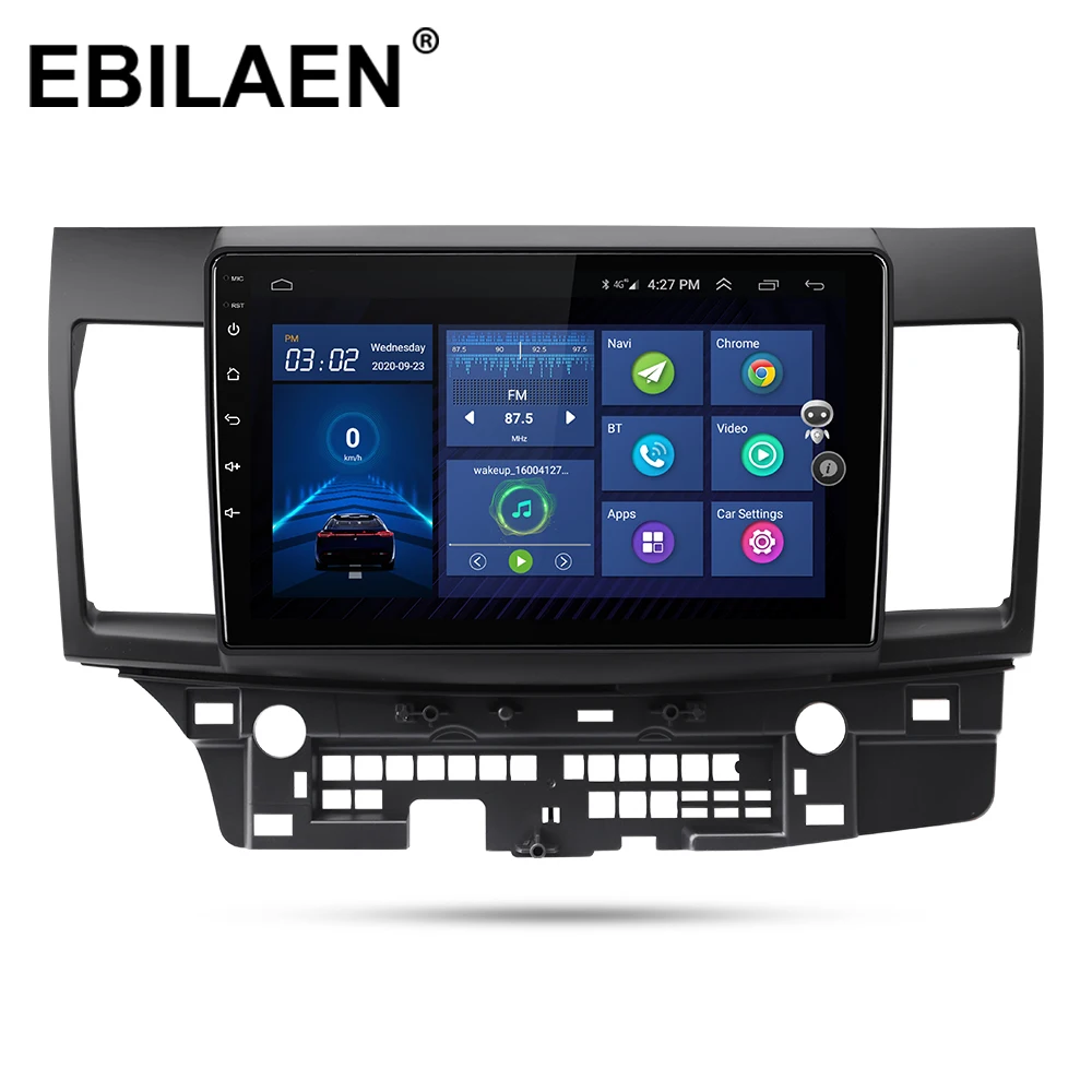 Автомагнитола EBILAEN для Mitsubishi Lancer X 1Din Android 10 0 GPS навигация|Автомагнитолы| |