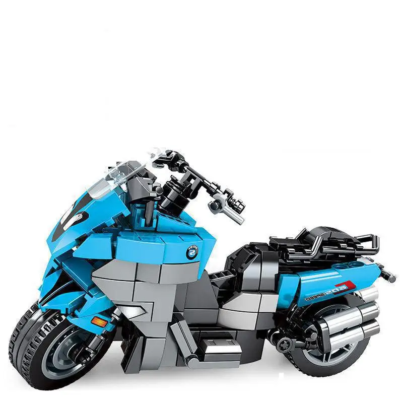 

321pcs Technic Series Building Blocks Motorcycle Children's Enlightenment Modular Toys Racing Motorcycle Bricks