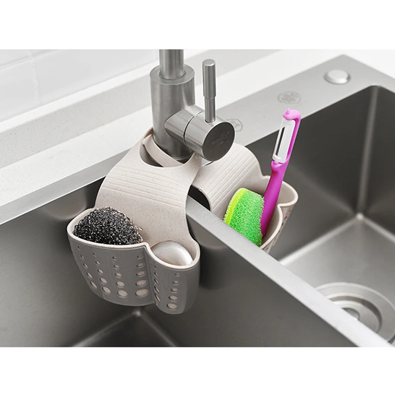 Креативная корзина для хранения кухонной раковины Проволочная Корзина слива