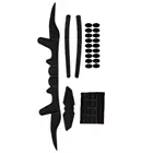 Универсальный шлем для езды на мотоцикле обивка комплект 23 шт. велосипедные Замена прокладки из вспененного материала комплект подушки для езды на велосипеде, мотоцикле и на открытом воздухе