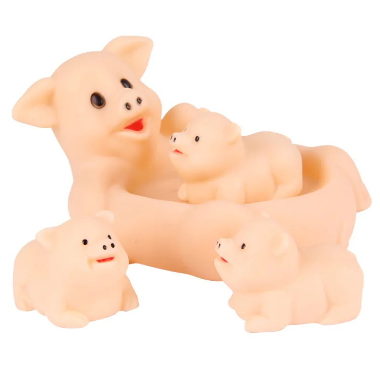 Игрушка для ванны животные Плавающие Игрушки воды мини красочные мягкие