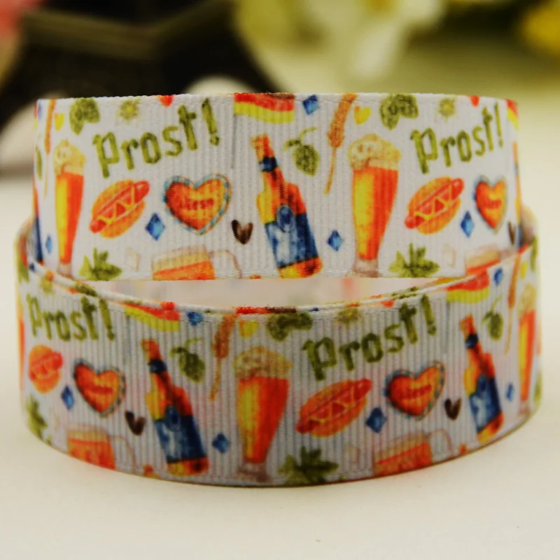 

7/8 "(22 мм) цепочка из бисера с принтом из мультфильма, корсажная лента, вечерние украшения, 10 ярдов, X-02792