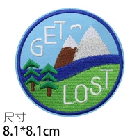 factory direct custom embroidered patches badge iron on patch can be customized with your logo design promional gifts giveaway