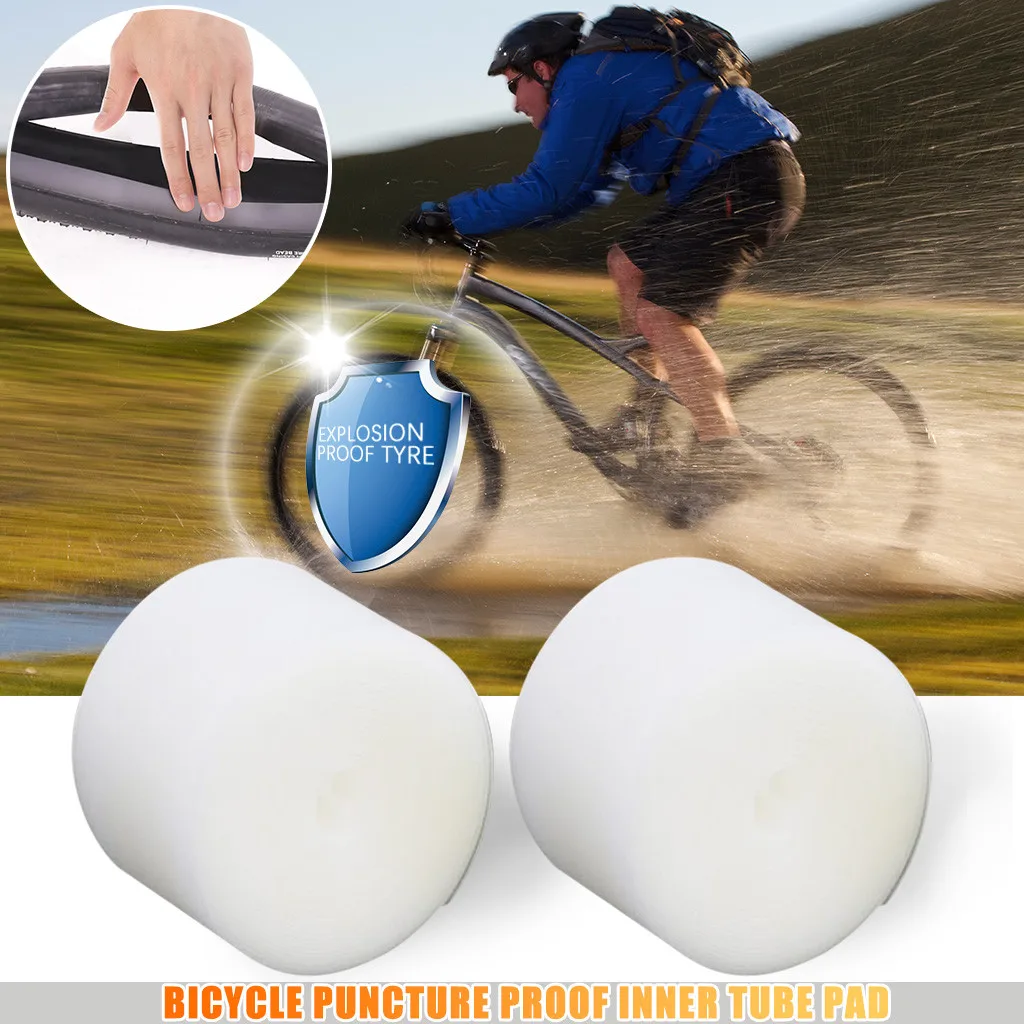 Горный велосипед шоссейный Противоударная внутренняя трубка с белой шиной