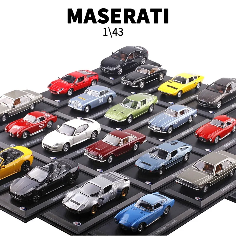 1:43 литой под давлением сплав модель автомобиля Maserati Honda GTR различные стили на