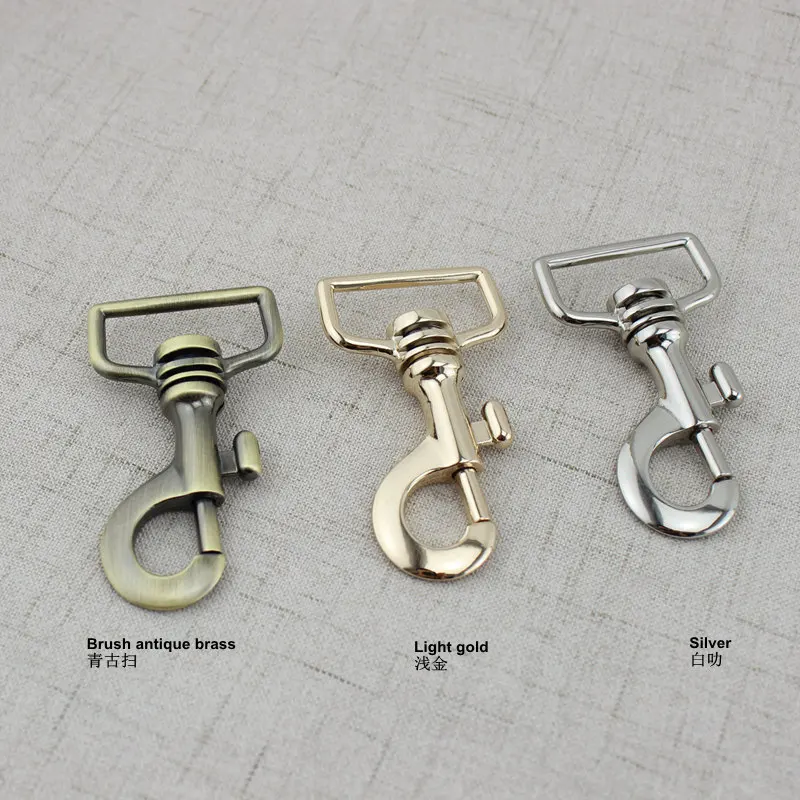 10 шт. 30 32 мм 5 цветов большой карабин металлическая цинковая фурнитура для сумок