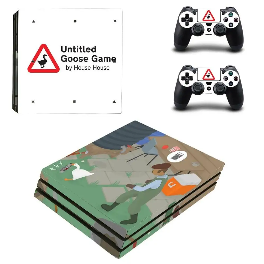 Фото Untitled Goose игра PS4 Pro наклейка s PS 4 виниловая игровая станция для playstation консоль и Untitled Goose игра PS4 Pro наклейка s PS 4 виниловая игровая станция для playstation консоль и