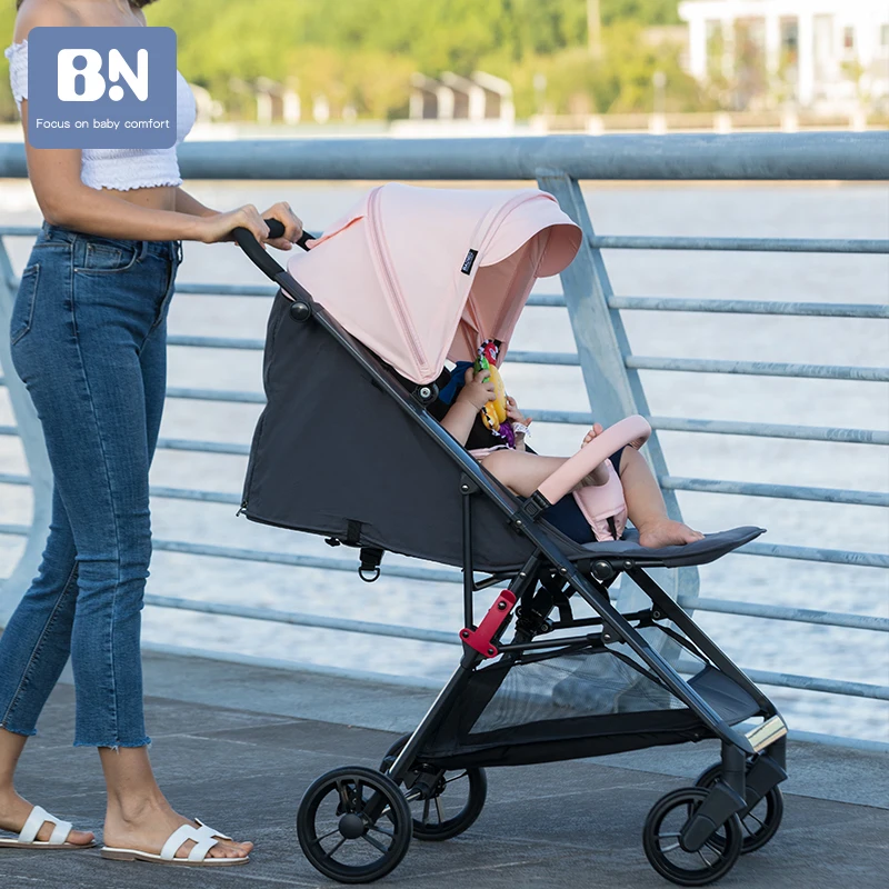 

baby accessories stroller 3 in 1stroller lying or dampening folding light coches de bebe child Newborn Portable Baby Pushchair