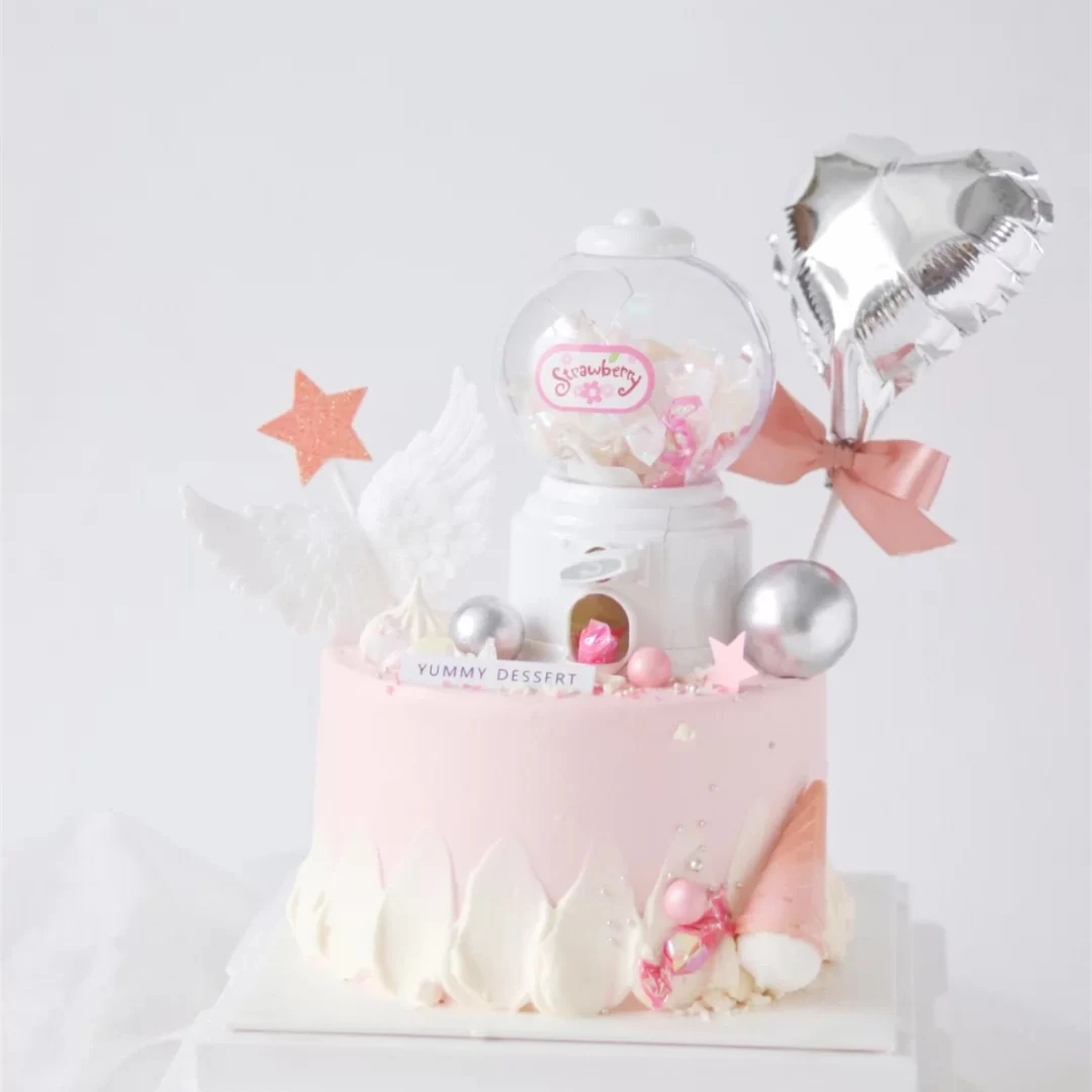 Украшение для торта на день рождения торговый автомат конфет детская шоколадная