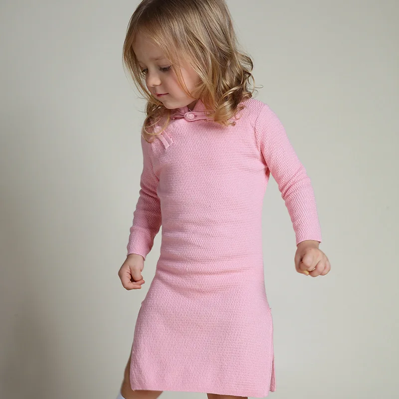 Весна-Осень 2020 детская одежда Хлопковый вязаный кардиган для девочек костюм в