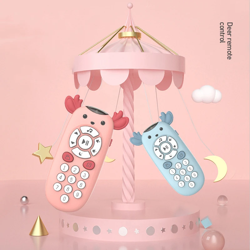 

FBIL-Baby Mobile Phone for Toddlers Music Toy Phone for Kids 1 Year Girl Boy Early Learning Educational Musical Toy Gift