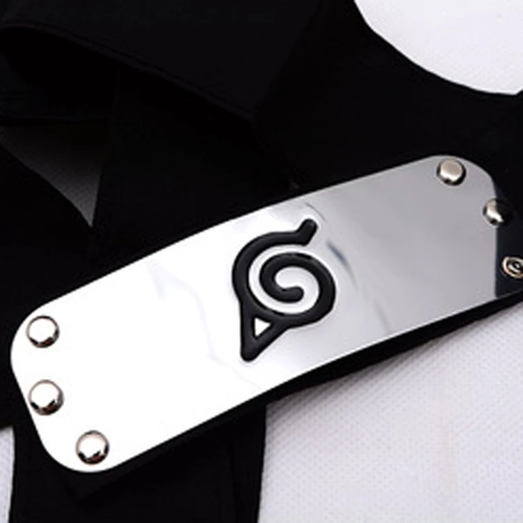 Аксессуары для волос в стиле аниме унисекс с мультяшным изображением Какаси