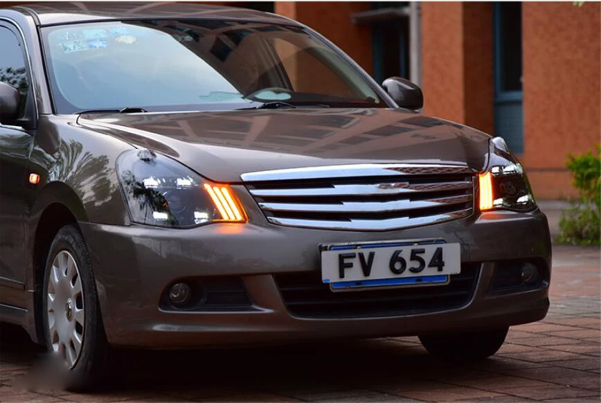 2006~ 2019y автомобиль bupmer головной свет для Nissan Sylphy фара Bluebird sentra автомобильные аксессуары все в светодиодный противотуманный фонарь для Sylphy фары