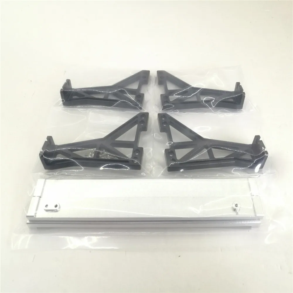 

1pair Aluminum Anti-collision Step Board Side Panels for 1:14 Tamiya Volvo 56360 RC Truck Tractor Parts Accessories