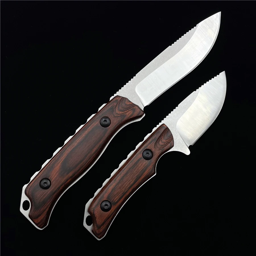 OIMG BM15017 15002 прямой нож с фиксированным лезвием S30V стальное лезвие деревянная