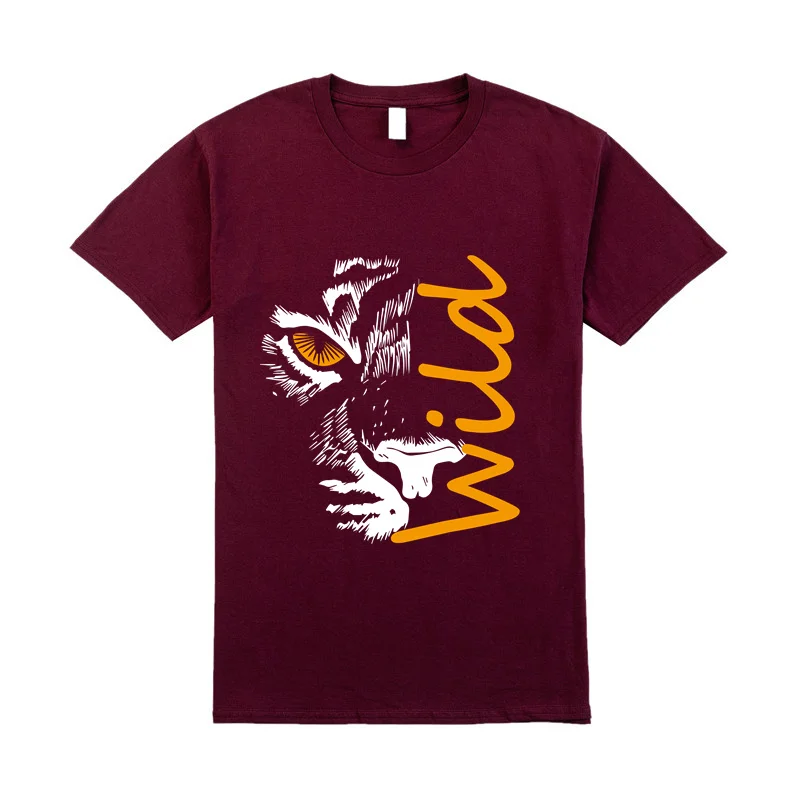 

Fashion hip-hop couple T-shirt New cotton printed summer short sleeve round neck men and women leisure fitness sports T-shirt