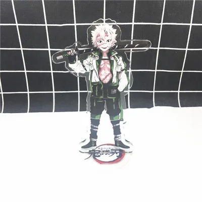 1-22 Аниме демон убийца Kimetsu no Yaiba брелок Kamado Tanjirou Hashibira Inosuke Tomioka Giyuu милый забавный мультфильм акриловый брелок - Цвет: 1-22