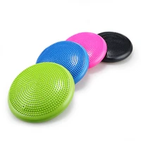 33 cm wear resistant inflatable yoga massage ball pad universal sports gym fitness wobble stability balance disc cushion