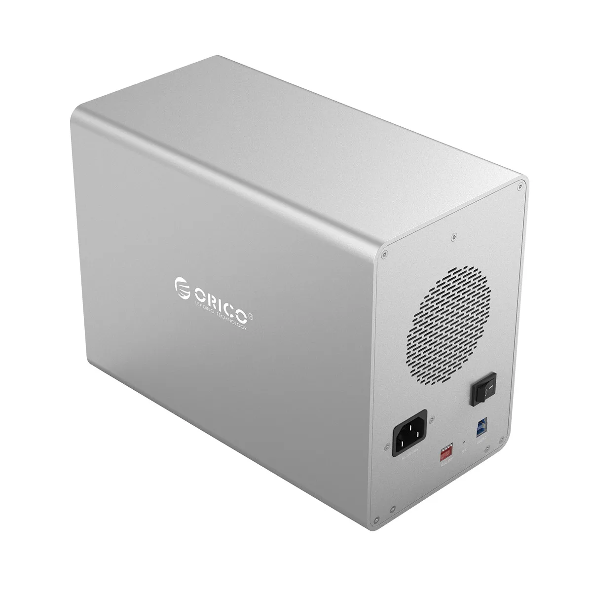 Док-станция ORICO 3,5 ''5 bay для жесткого диска USB3.0 to SATA с RAID алюминиевым корпусом для жесткого диска двойной чип 80 ТБ емкость чехол для жесткого диска