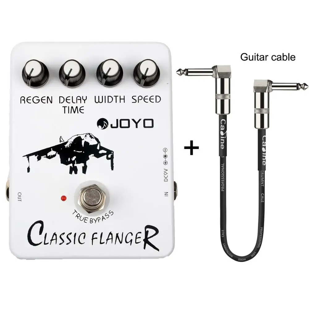 Классическая педаль для гитары JOYO JF-07 Flanger Effects Stompbox скорость восстановление