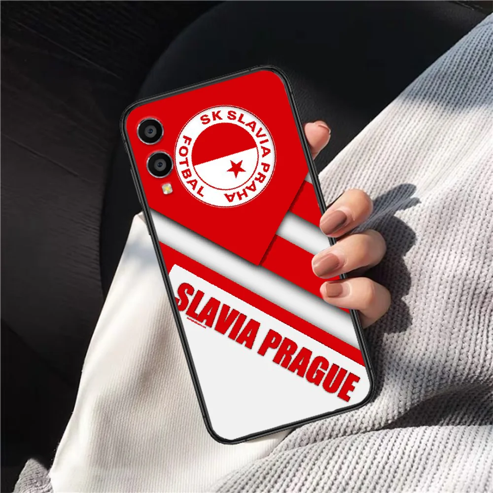 

Sk Slavia Praha Czech Republic Phone Case Cover Hull For HUAWEI Honor 7a 8 8s 8a 8x 9 9x 10 20 I Lite Pro Black Coque Soft
