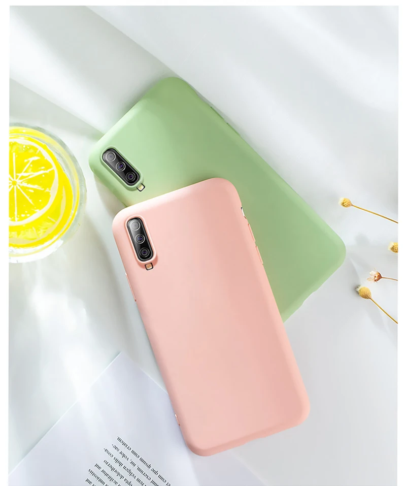 Жидкий силиконовый чехол для samsung Galaxy A10 A20 A30 A50 A40 A70, мягкий силиконовый чехол на заднюю панель для samsung M10 M20 M30