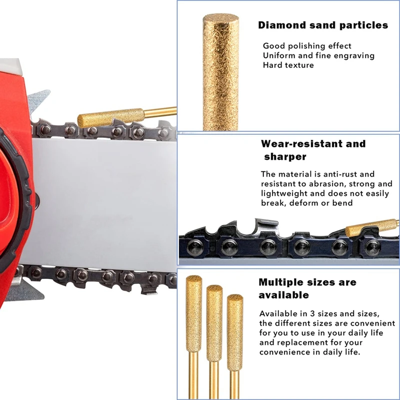 Точилка для цепной пилы алмазный шлифовальный круг высокой твердости пилка