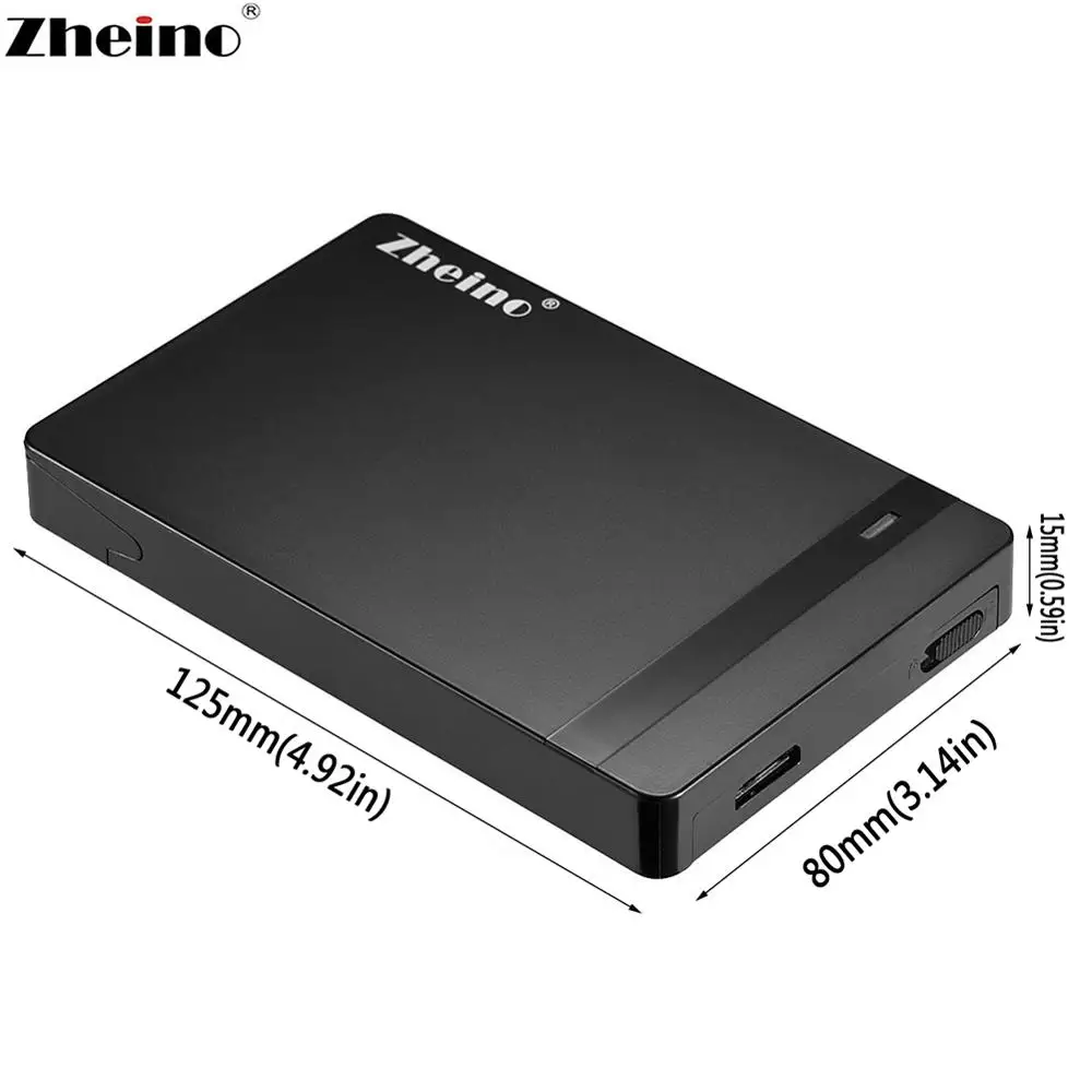 Zheino 2 5 &quotUSB 3 0 внешний сплошной диск 60 ГБ 120 240 360 480 960 128 256 512 1 ТБ Портативный SSD