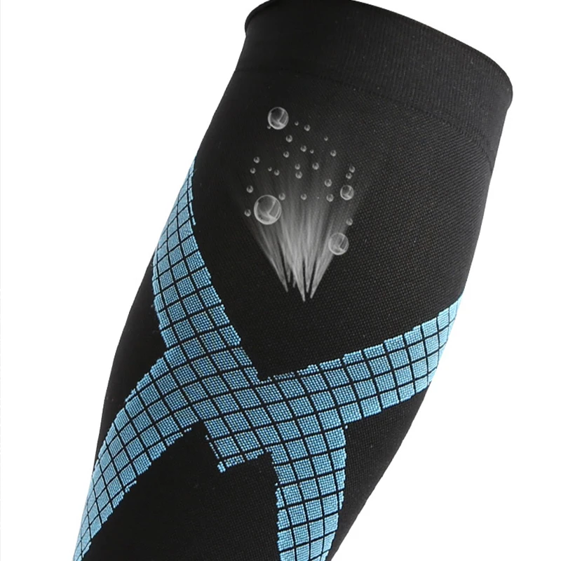 Компрессионные рукава TMT фиксатор для баскетбола футбола гетры ног эластичный