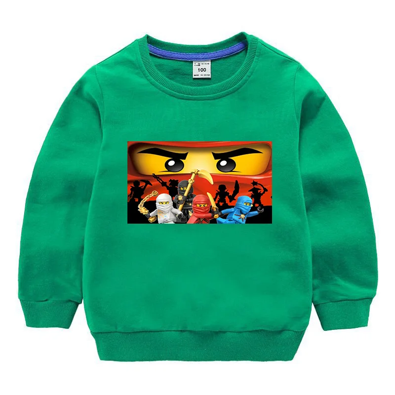 2019 летняя одежда для детей футболка мальчиков Ninja Ninjago футболки Одежда Хлопок Топ
